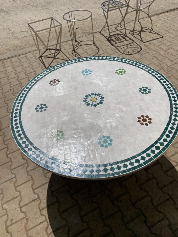 Moorish  Specific Mosaic Coffee Table Solid