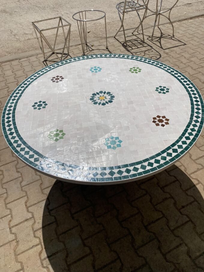 Moorish  Specific Mosaic Coffee Table Solid