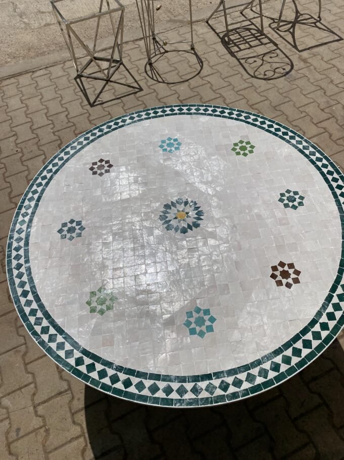 Moorish  Specific Mosaic Coffee Table Solid