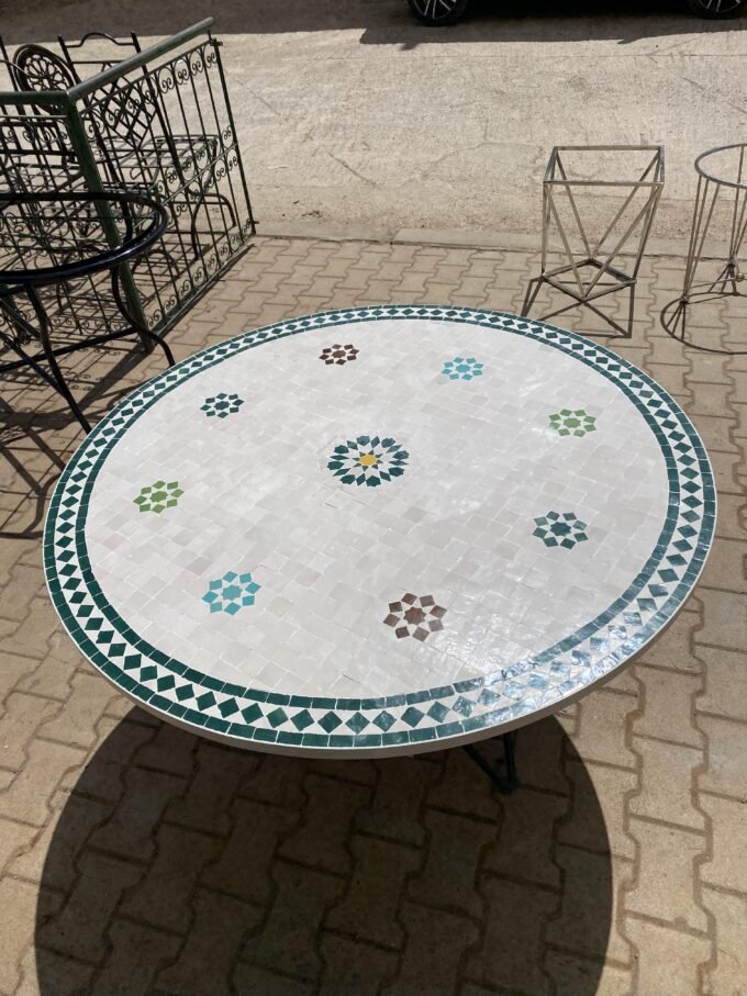 Moorish  Specific Mosaic Coffee Table Solid