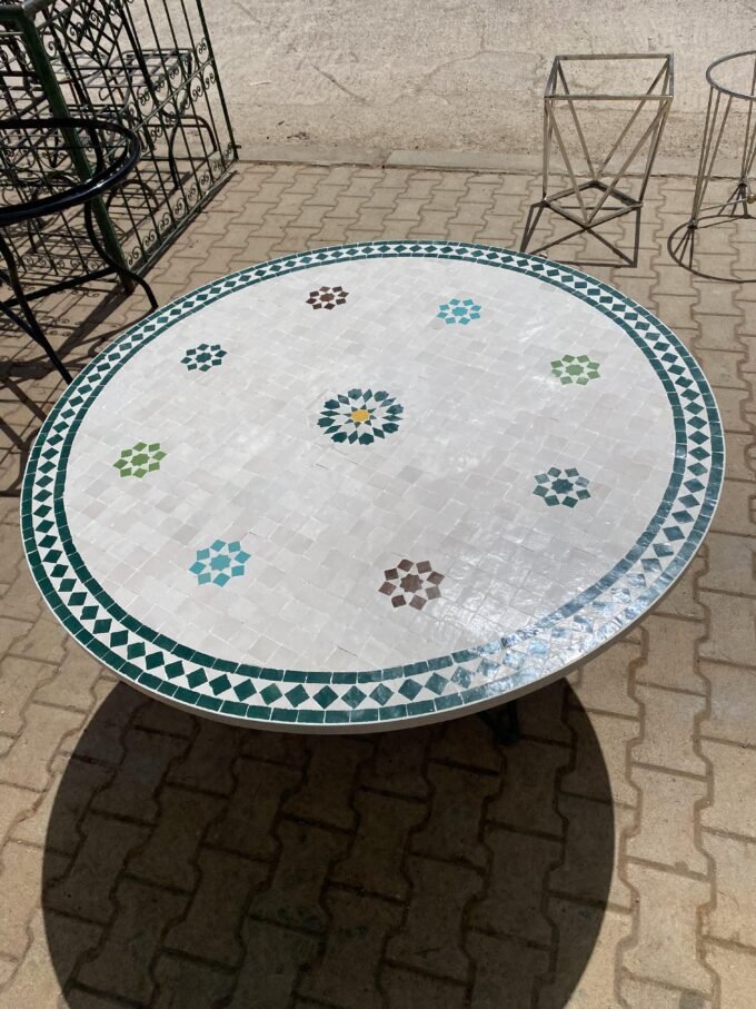 Moorish  Specific Mosaic Coffee Table Solid