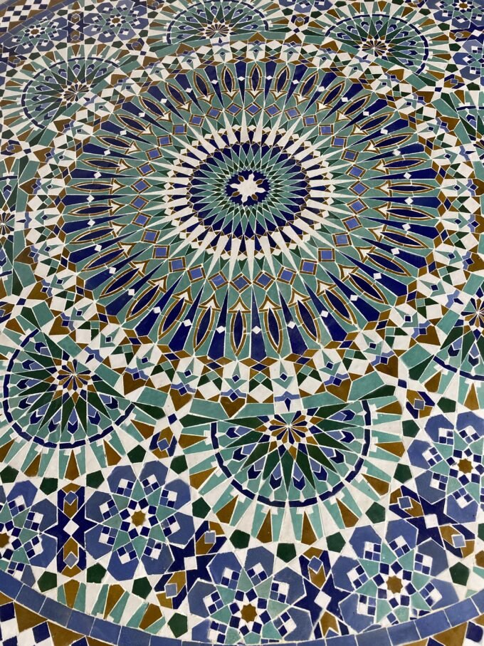 Exclusive Moorish Decor Handcraft Mosaic Table