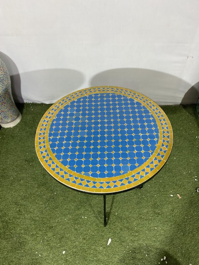 Moorish Handcrafted Specific Mosaic Table Solid