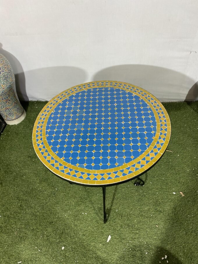 Moorish Handcrafted Specific Mosaic Table Solid