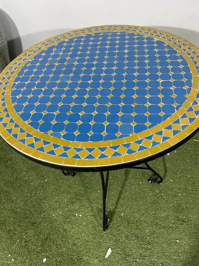 Moorish Handcrafted Specific Mosaic Table Solid