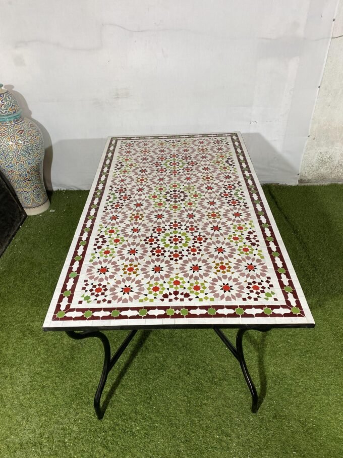 Moorish Handmade Moroccan Mosaic Coffee Table