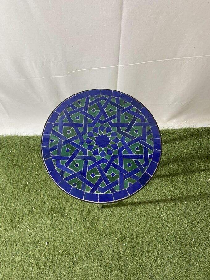 Original Century Dining Handmade Mosaic Table