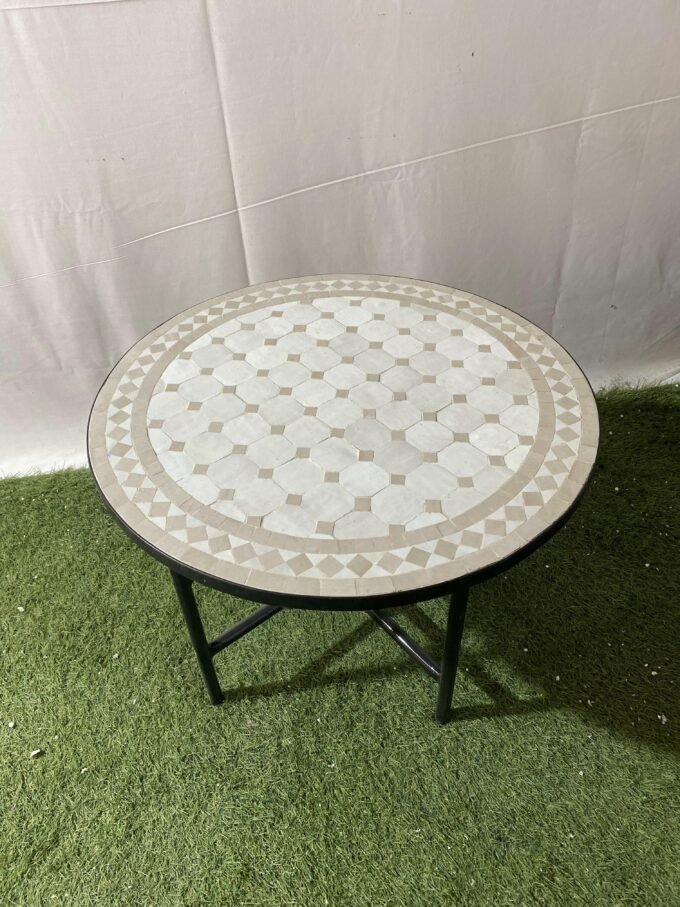 Moorish Handmade Mosaic Table Solid