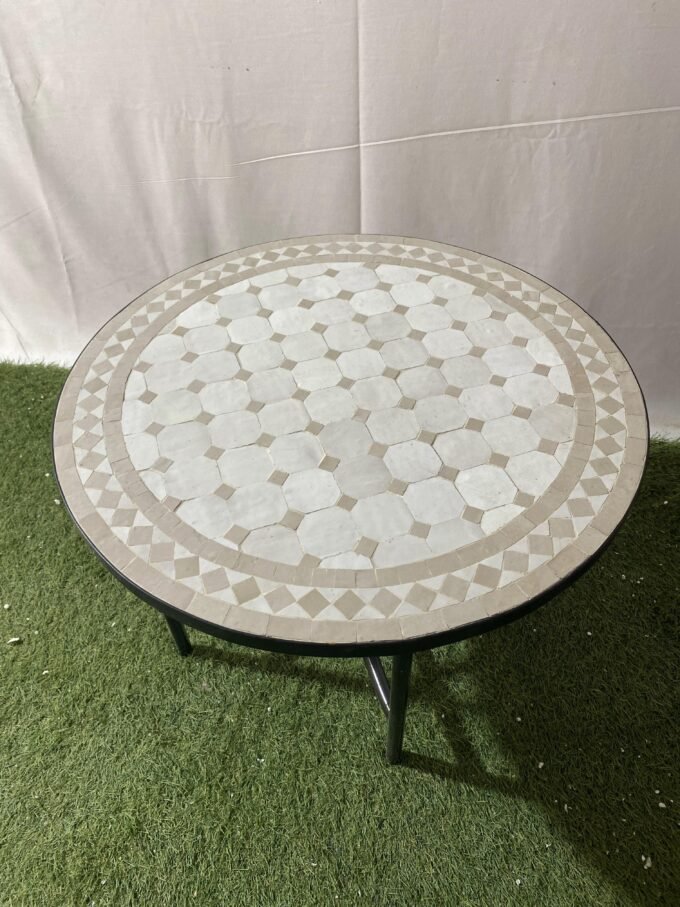 Moorish Handmade Mosaic Table Solid