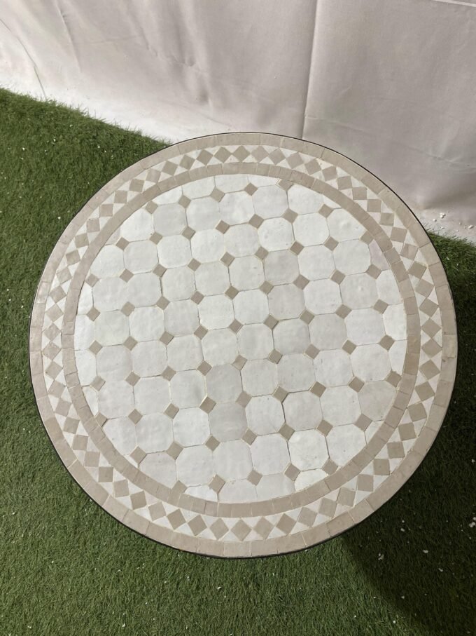 Moorish Handmade Mosaic Table Solid