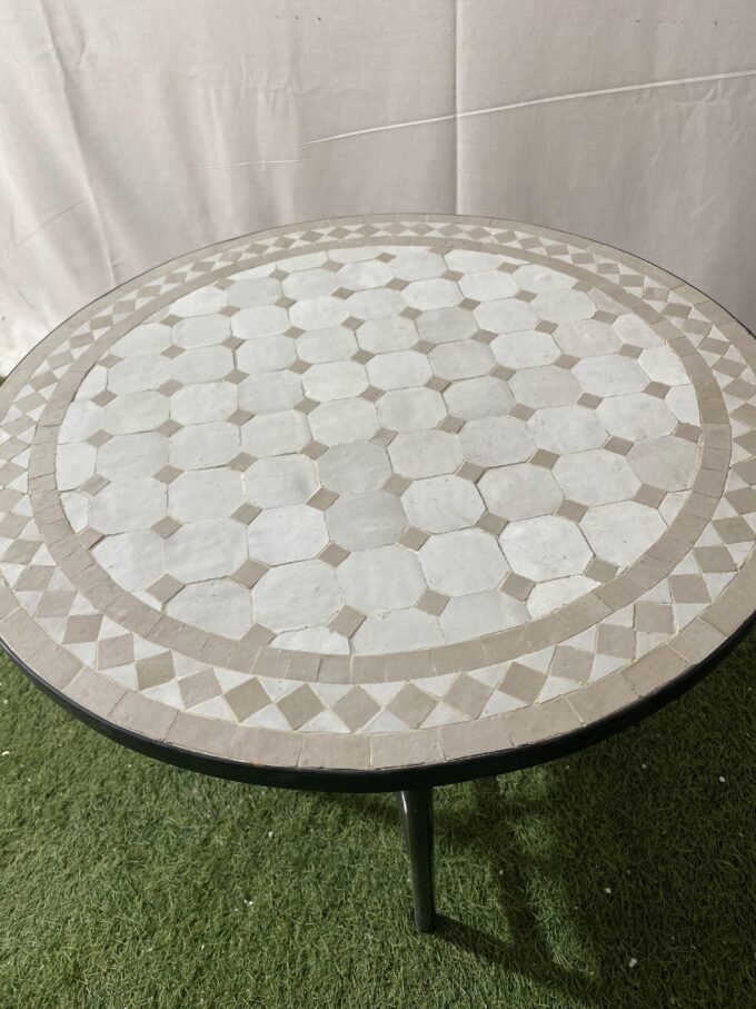 Moorish Handmade Mosaic Table Solid