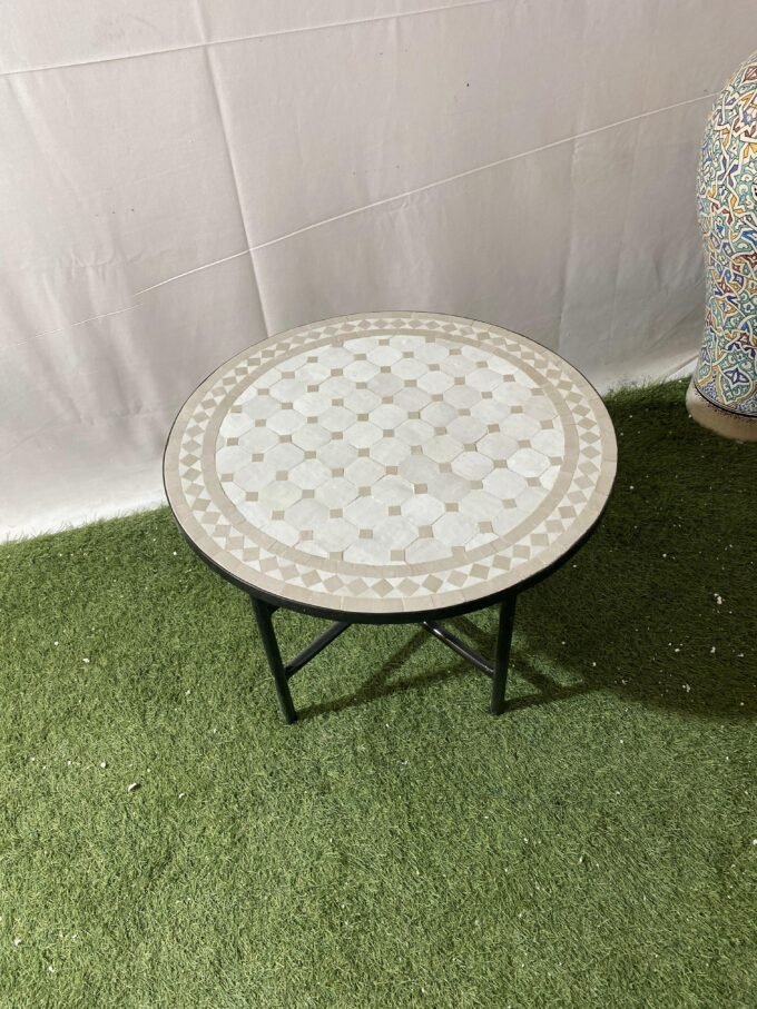 Moorish Handmade Mosaic Table Solid