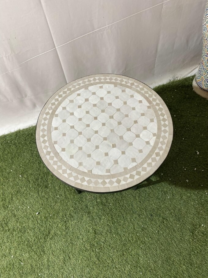 Moorish Handmade Mosaic Table Solid