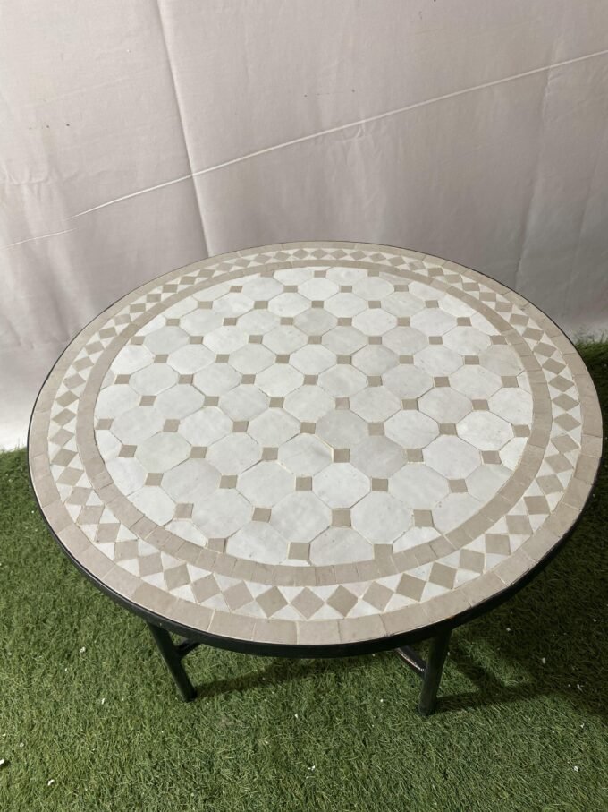 Moorish Handmade Mosaic Table Solid