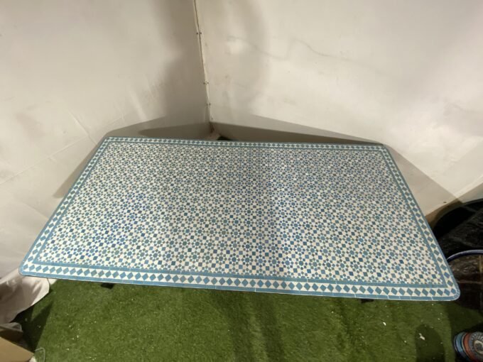 Moorish Rectangular Handmade Moroccan Table