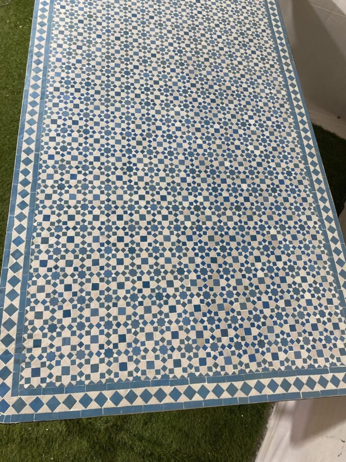 Moorish Rectangular Handmade Moroccan Table