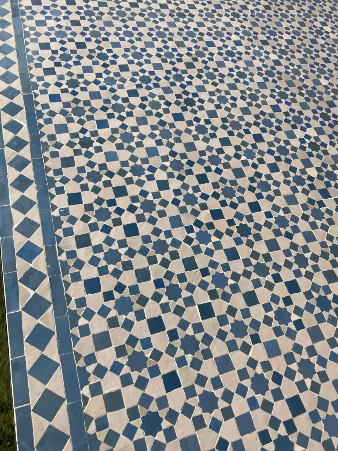 Moorish Rectangular Handmade Moroccan Table