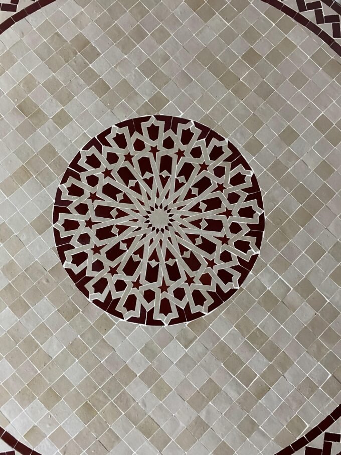 Moorish Traditional Handcrafted Mosaic Table