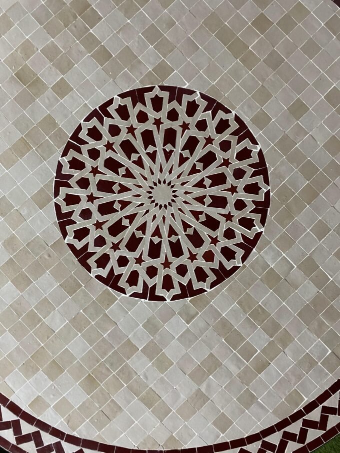 Moorish Traditional Handcrafted Mosaic Table
