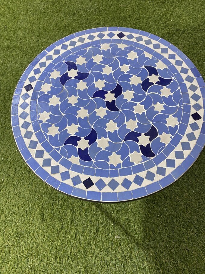 Moorish Traditional Handcrafted Mosaic Dining Table