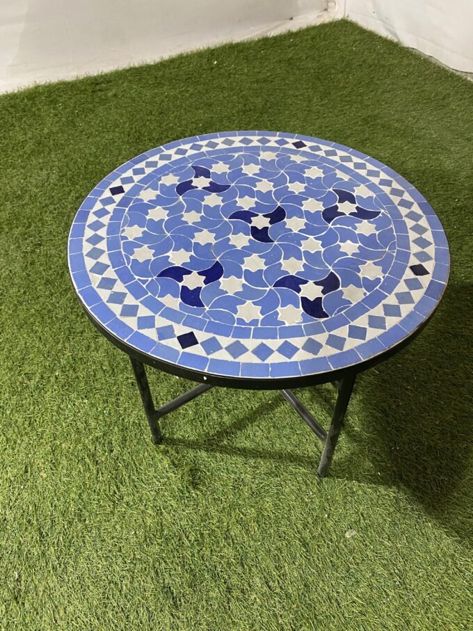 Moorish Traditional Handcrafted Mosaic Dining Table