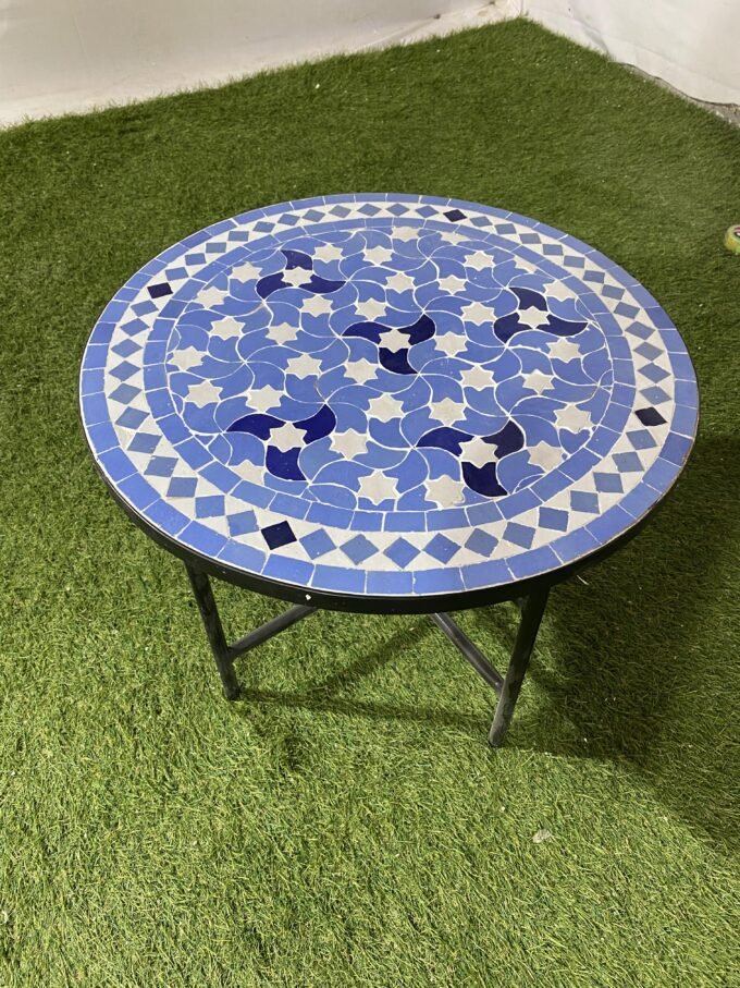 Moorish Traditional Handcrafted Mosaic Dining Table
