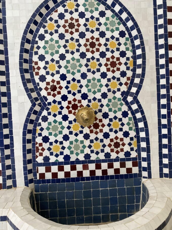 Moorish Handcrafted Moroccan Mosaic Fountain