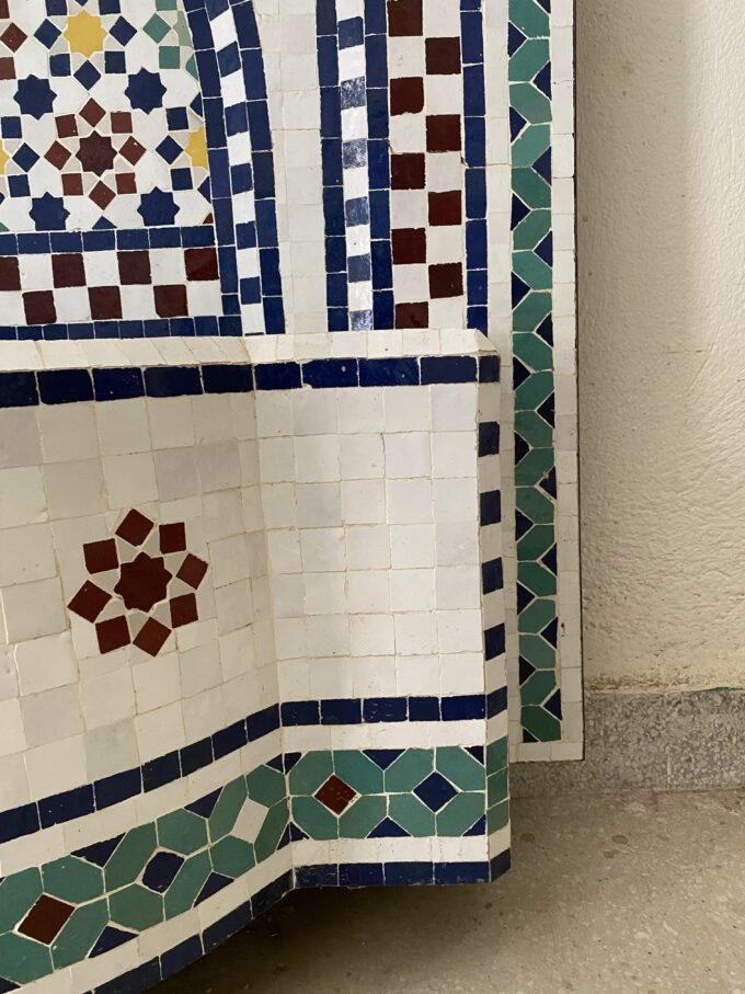 Moorish Handcrafted Moroccan Mosaic Fountain