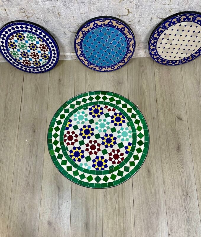 Personalized Handmade Moroccan Mosaic Table