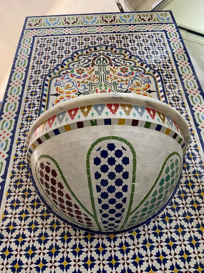 Spicial Model Moroccan  Mosaic Fountain