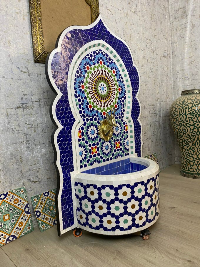 Beautiful Customizable Rustic Patio Fountain