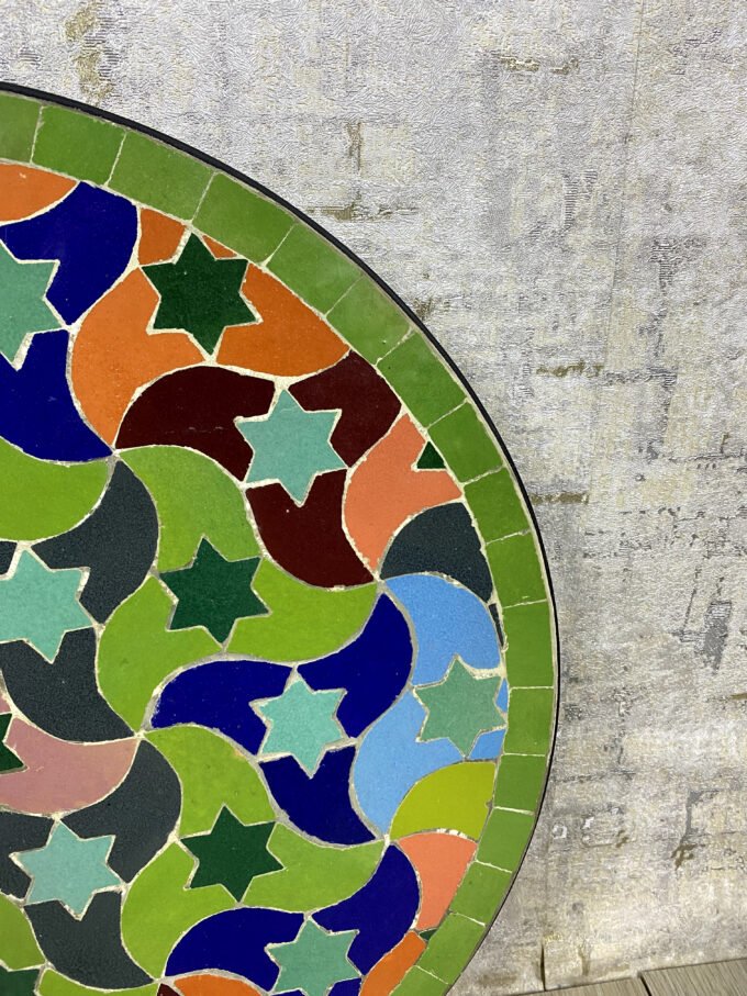Moroccan Style Mosaic Tabletop Decor Statement