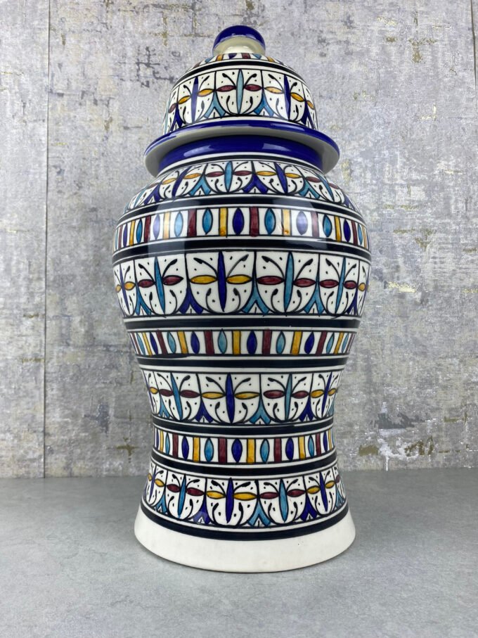 Beautiful Handcrafted Moroccan ceramic Jar