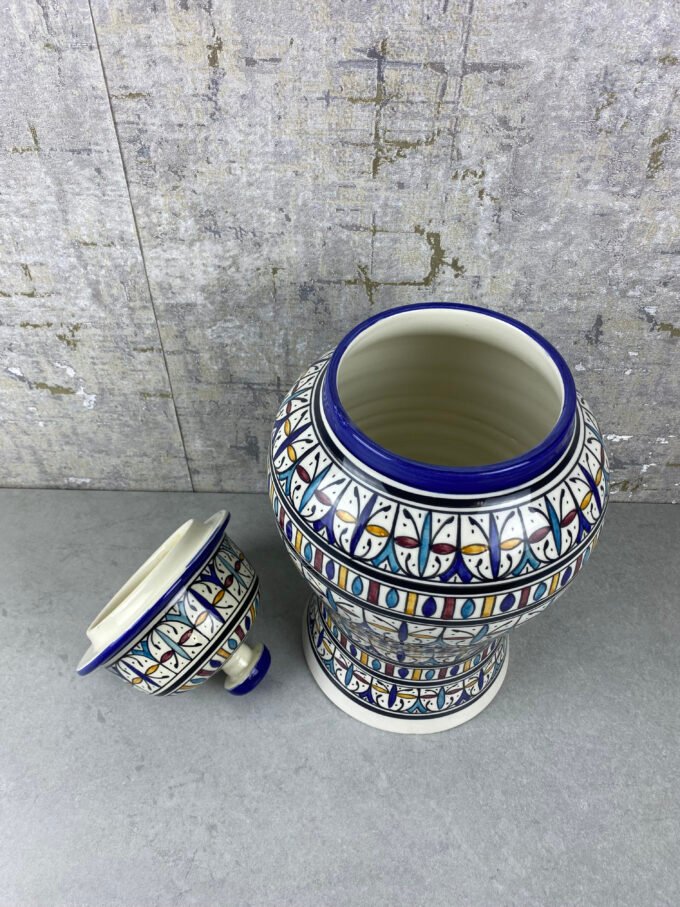 Beautiful Handcrafted Moroccan ceramic Jar