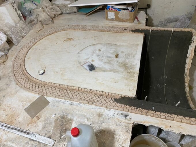 Handmade Green Moroccan Mosaic Fountain