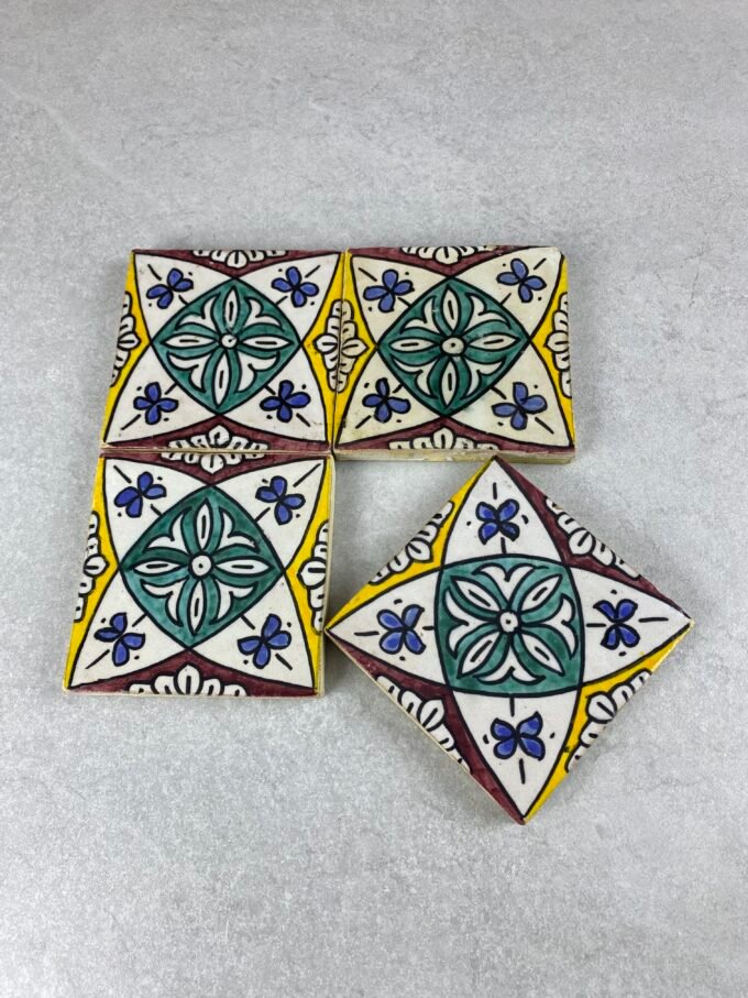 Beautiful Moroccan Bathroom Handcrafted Tiles