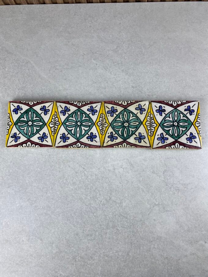 Beautiful Moroccan Bathroom Handcrafted Tiles