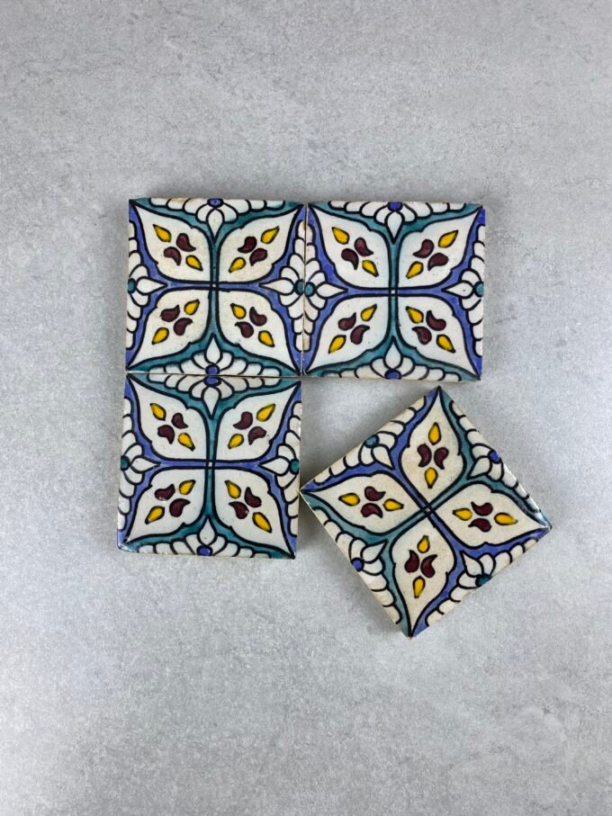 Customizable Bathroom Moroccan Handcrafted Tiles