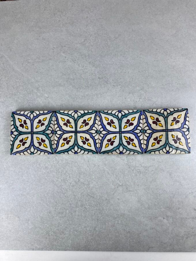 Customizable Bathroom Moroccan Handcrafted Tiles