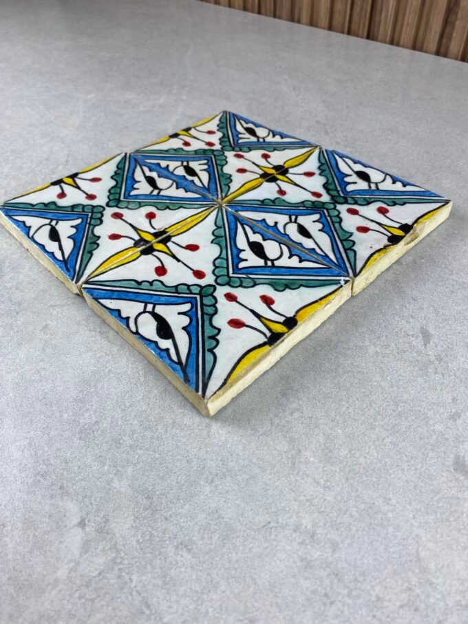Customizable Moroccan Handmade Ceramic Tiles