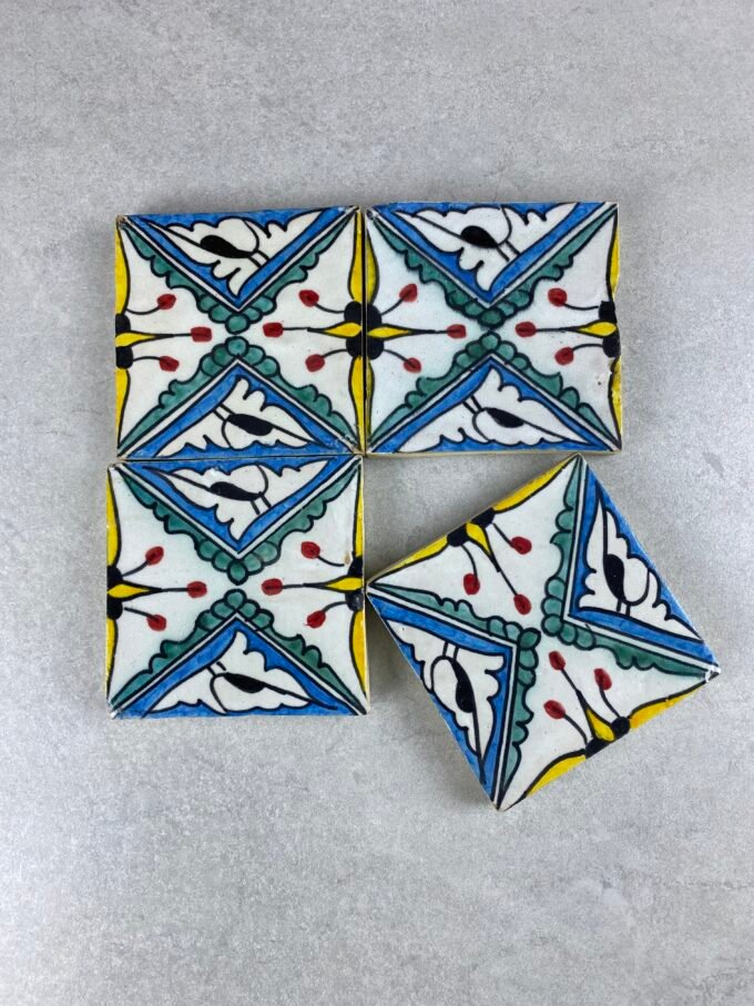 Customizable Moroccan Handmade Ceramic Tiles
