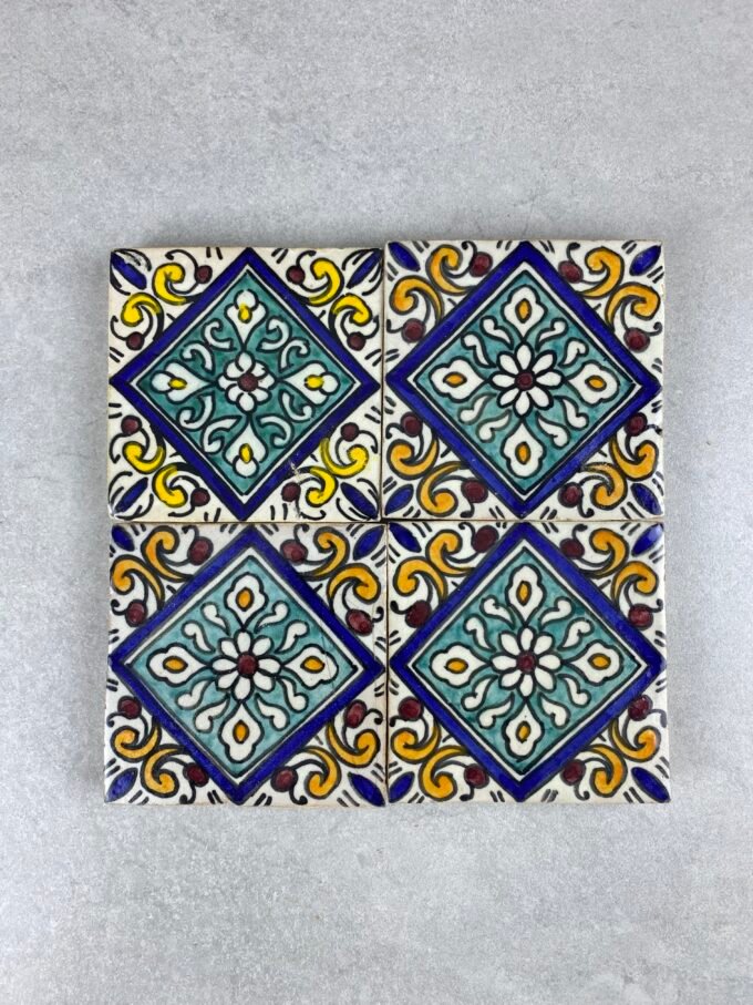 Hand Painted Customizable oroccan Tiles