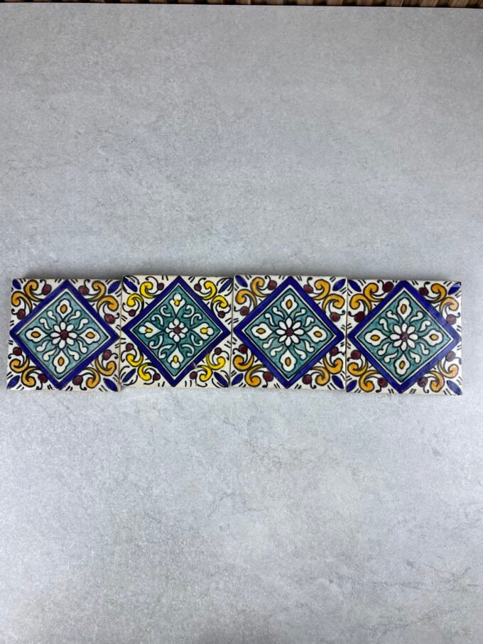 Hand Painted Customizable oroccan Tiles