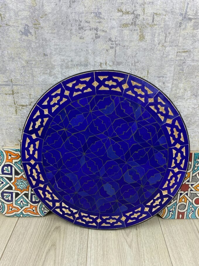 Customizable Moroccan Mosaic Tabletop Inspired