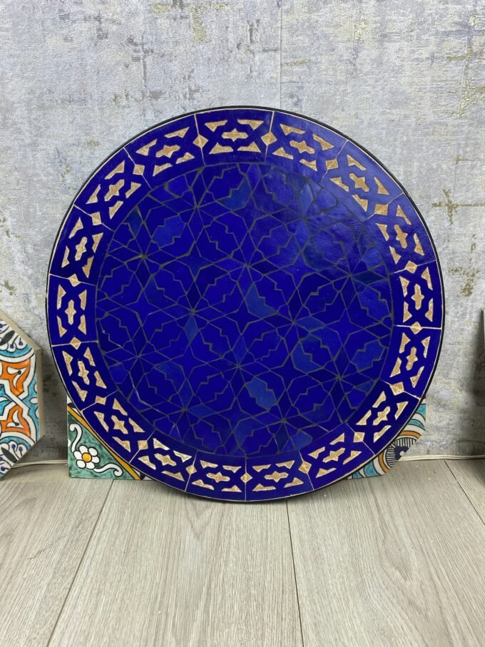 Customizable Moroccan Mosaic Tabletop Inspired