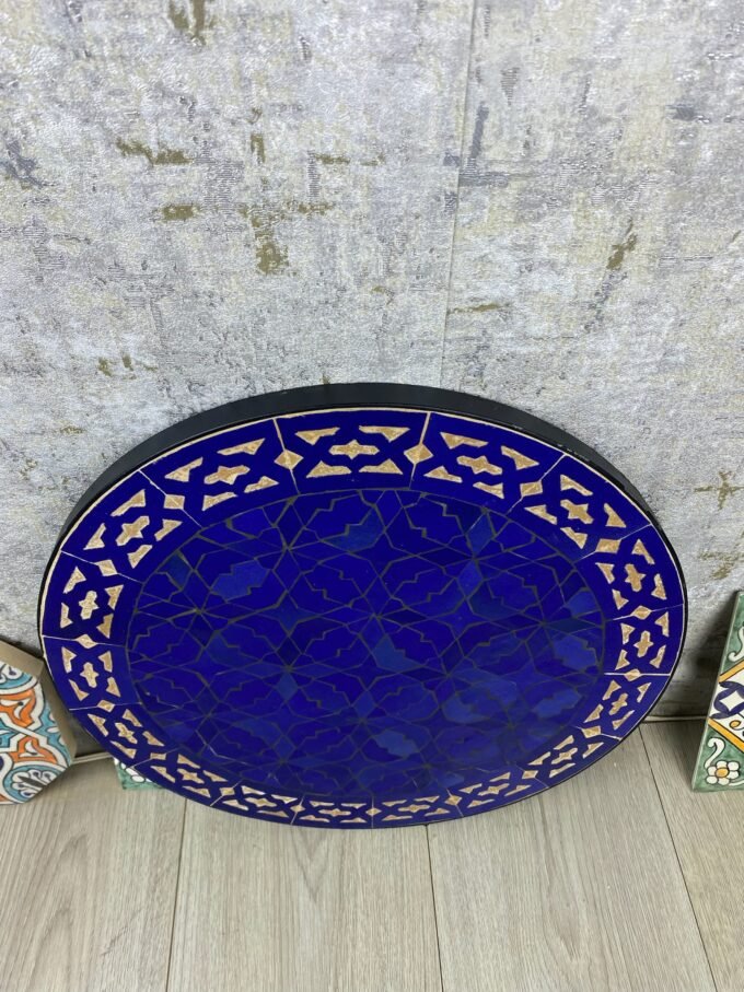 Customizable Moroccan Mosaic Tabletop Inspired