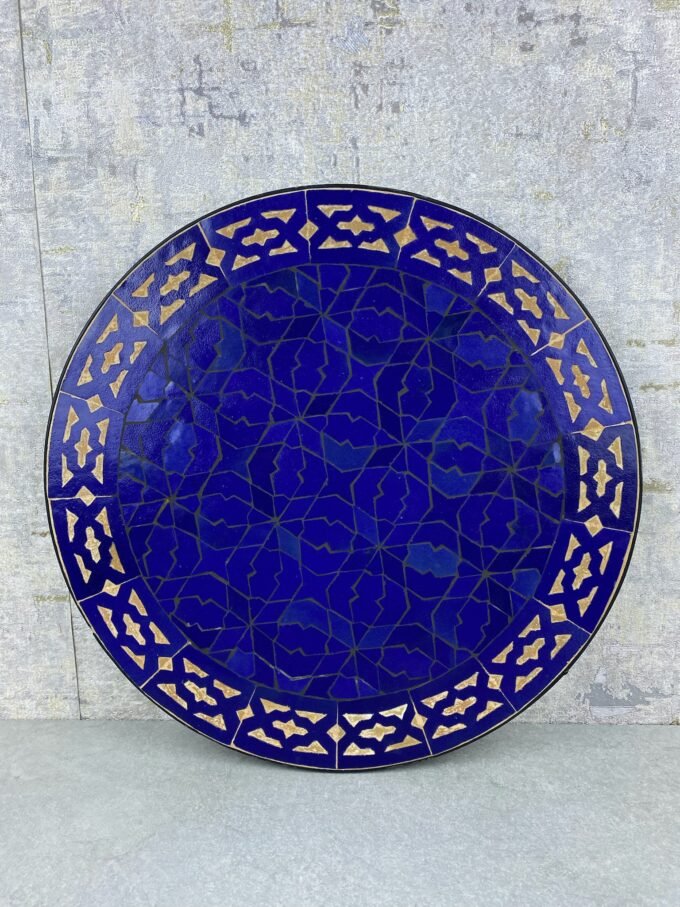 Customizable Moroccan Mosaic Tabletop Inspired