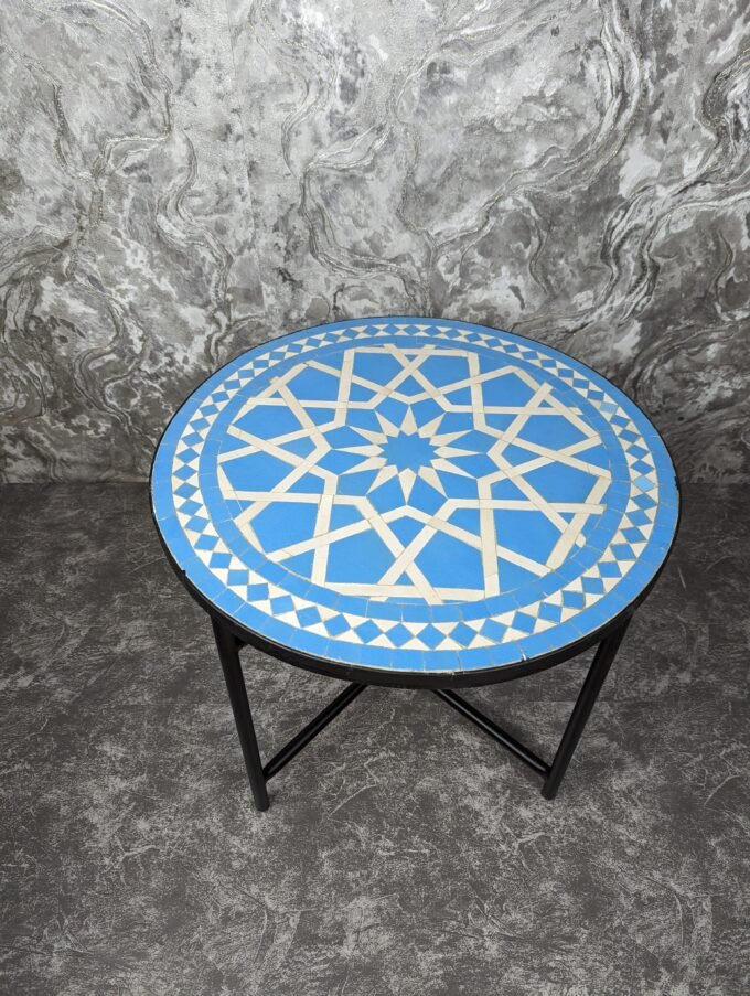 Moorish Blue Specific Mosaic Coffee Table