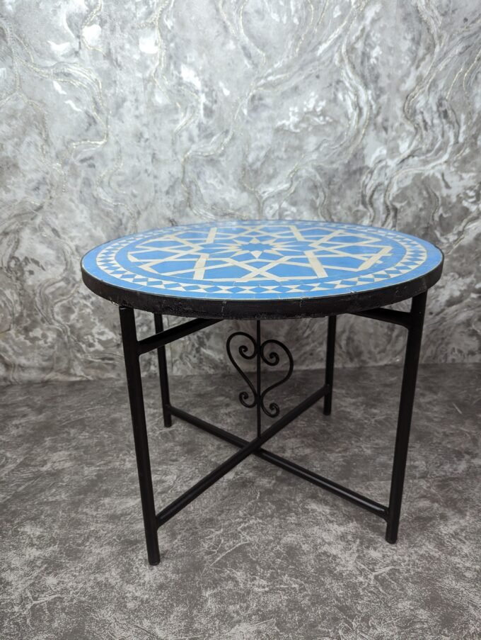 Moorish Blue Specific Mosaic Coffee Table