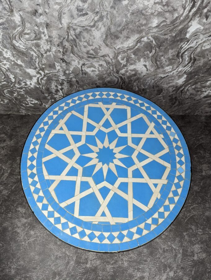 Moorish Blue Specific Mosaic Coffee Table